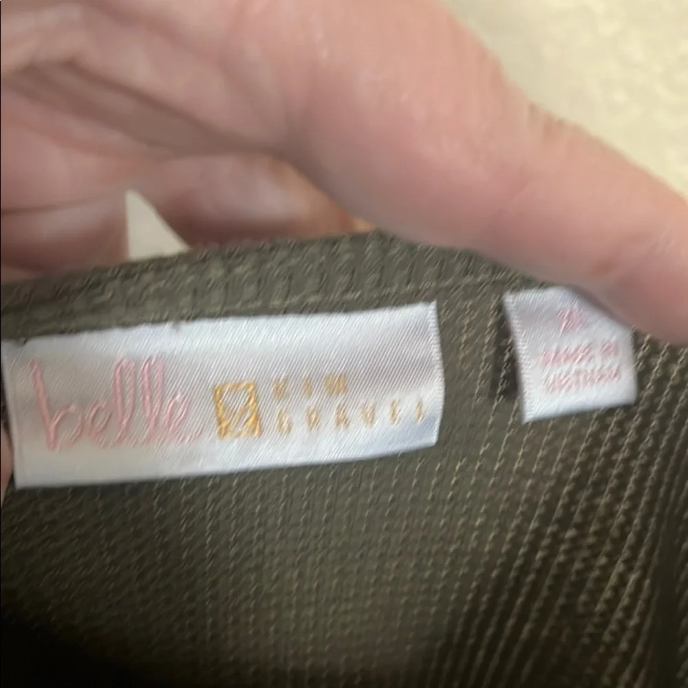 Olive Green Women's Top - Picture 5 of 5